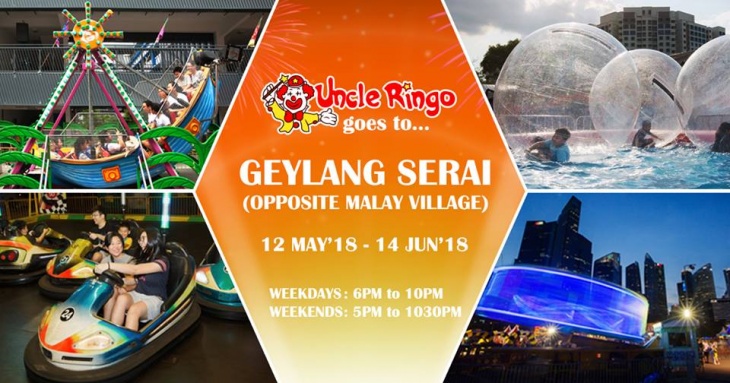Uncle Ringo is going to Geylang Serai! Uncle Ringo is going to Geylang Serai!