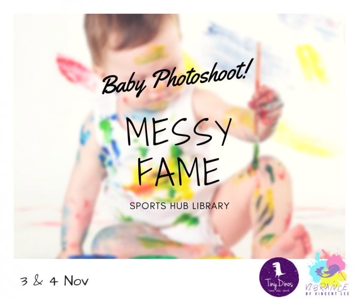 Messy FAME Baby Photoshoot Messy FAME Baby Photoshoot