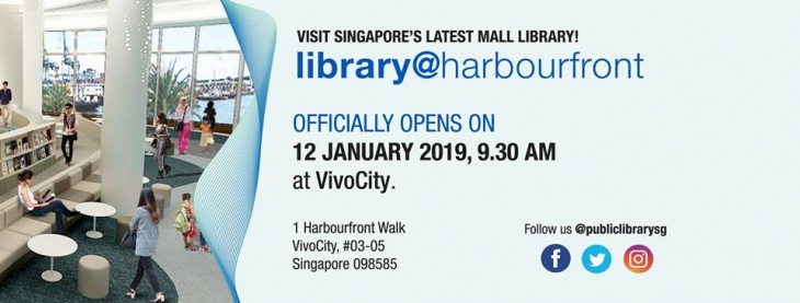 New library@harbourfront opens on 12 Jan! New library@harbourfront opens on 12 Jan!