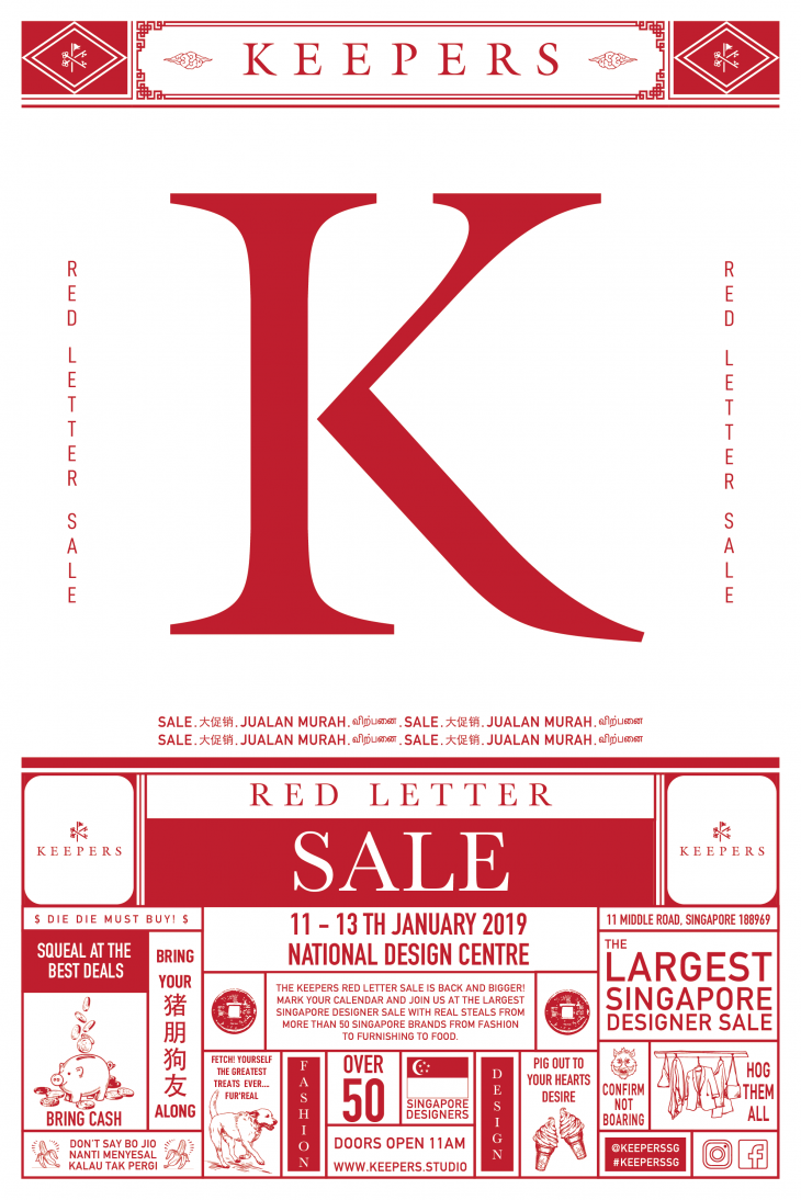 The Keepers Red Letter Sale 2019 The Keepers Red Letter Sale 2019